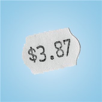 Meto 1-Line Labels (10 ROLLS)