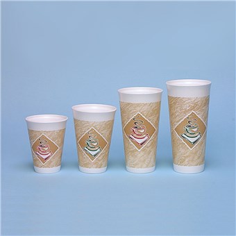 Foam Hot Cups - Cafe G