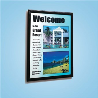Plastic Wall Sign Frame