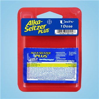 Uni's Alka-Seltzer Plus (12 CT)