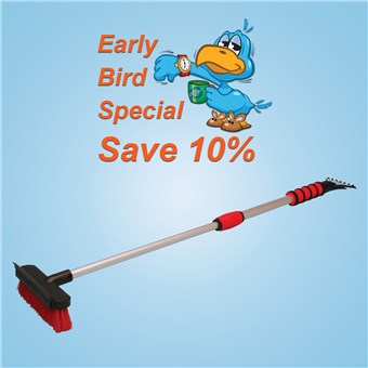 Telescoping SnoBroom (10 CT) - EARLY BIRD