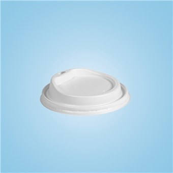 12-24 oz. White Dome Lids (1,000 CT)