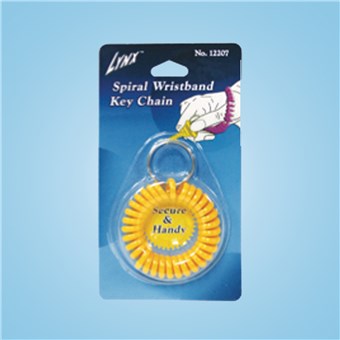 Spiral Wrist Key Chain