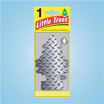 Tree Air Freshener - Pure Steel (24 CT)