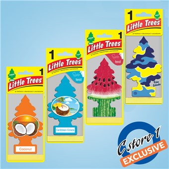 Tree Air Freshener Assortment - Tropical (24 CT)