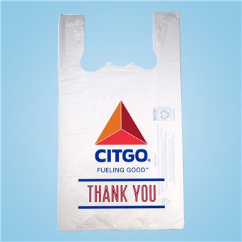 Plastic T-Sacks / Logo Bags (1,000 CT) - CITGO