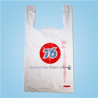 Plastic T-Sacks / Logo Bags (1,000 CT) - 76