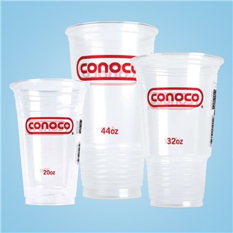 Plastic Cold Cups - Conoco