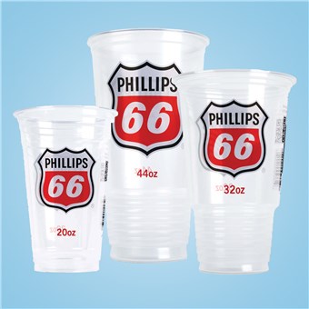 Plastic Cold Cups - Phillips 66