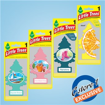 Tree Air Freshener Assortment - Fresh Scents (24 CT)