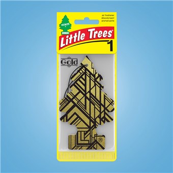 Tree Air Freshener - Gold (24 CT)