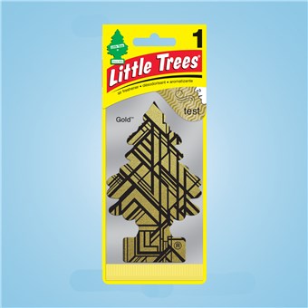 Tree Air Freshener - Gold (24 CT)