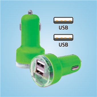Dual USB Car Charger (12 CT)