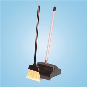 Floor & Driveway Dust Pan/Broom Combo