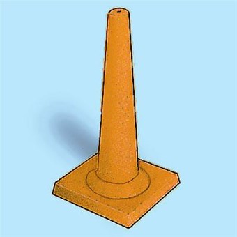 Heavy-Duty Plastic Driveway Cone