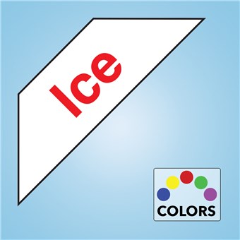 Corner Cooler Decal - ICE