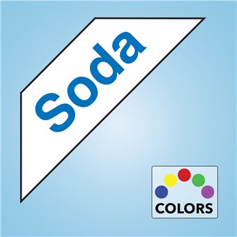 Corner Cooler Decal - SODA