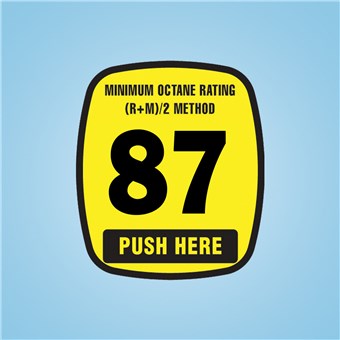 Wayne Ovation - Octane Rating Decal