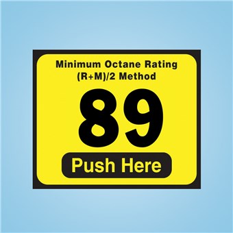 Wayne Vista - Octane Rating Decal