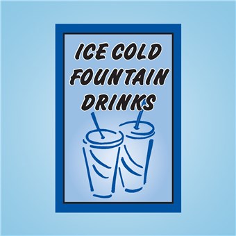 Sqawker Insert - ICE COLD FOUNTAIN DRINKS
