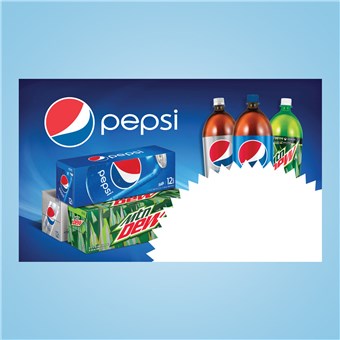 Pump Topper Insert - PEPSI