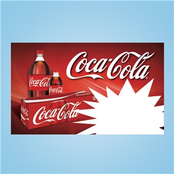 Pump Topper Insert - COCA COLA