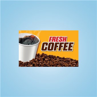 Pump Topper Insert - FRESH COFFEE