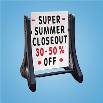 Sidewalk Swinger Message Sign
