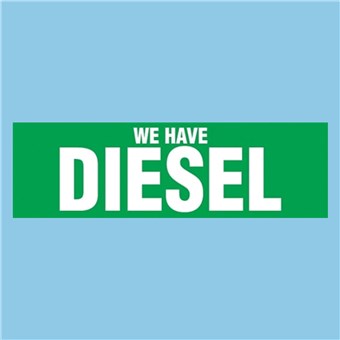 Outdoor Banner - WE HAVE DIESEL