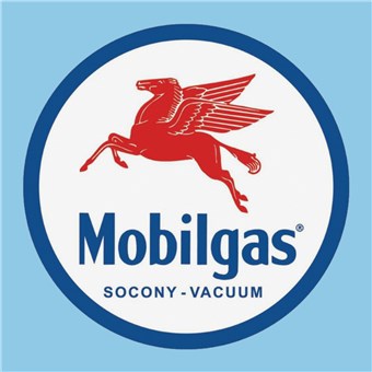Retro Sign - Mobilgas