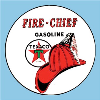 Retro Sign - Texaco Fire Chief