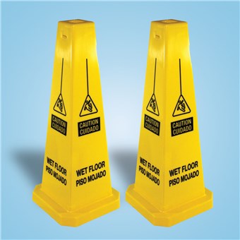 Wet Floor Cones - English/Spanish (2 CT)