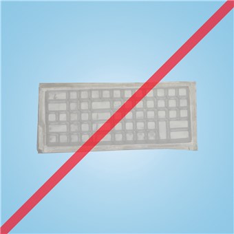 Keyboard Cover - Verifone Ruby (65 keys)