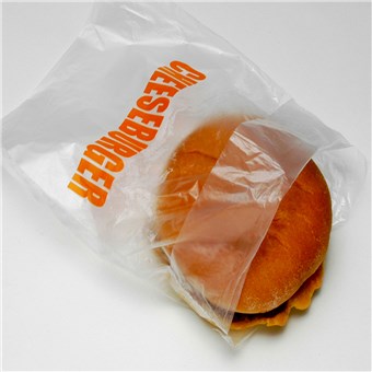 Clear Cheeseburger Bags - Saddle Pack (2000 CT)